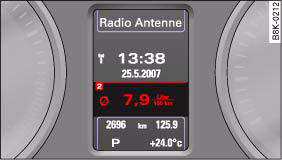 Fig. 18 On-board computer: Average fuel consumption