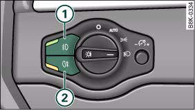 Fig. 51 Switch for front fog lights