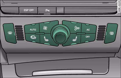 Fig. 103 Controls for deluxe automatic air conditioner