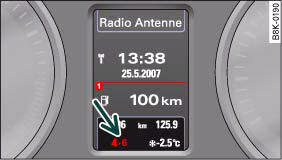 Display: Gearchange indicator