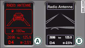 Instrument cluster: lane assist switched on but not ready for
