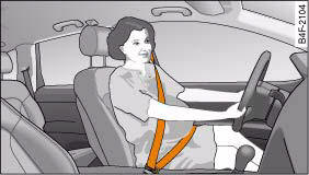 Positioning seat belts during pregnancy