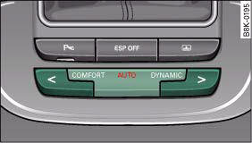 Selector gate: Control for Audi drive select
