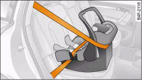 Child safety seat: Category 0 / 0+