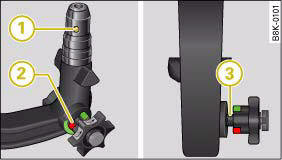 Removable towing bracket: Ball joint