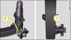 Removable towing bracket: Safety check